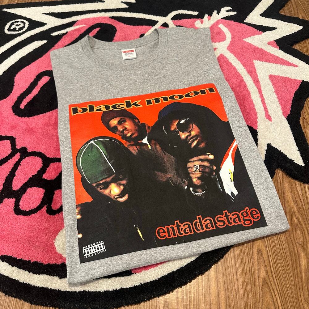 Supreme Enta Da Stage Tee – Heather Grey (FW22)